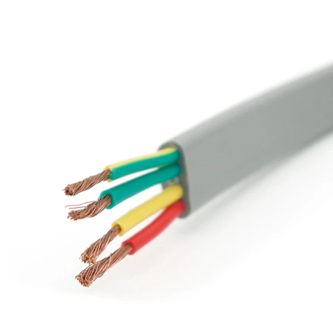 Rubber Flat Submersible Pump Cable Wire 3 Core 4 Core 2.5mm 4mm 6mm Well Pump Wire for Underwater Agricultural