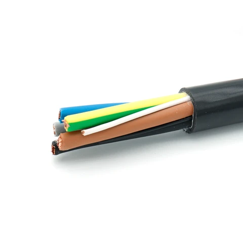 3 Core 5 Core EV Charging Cables 2.5mm 6mm Pur Charger Power Cable for Electric Vehicles