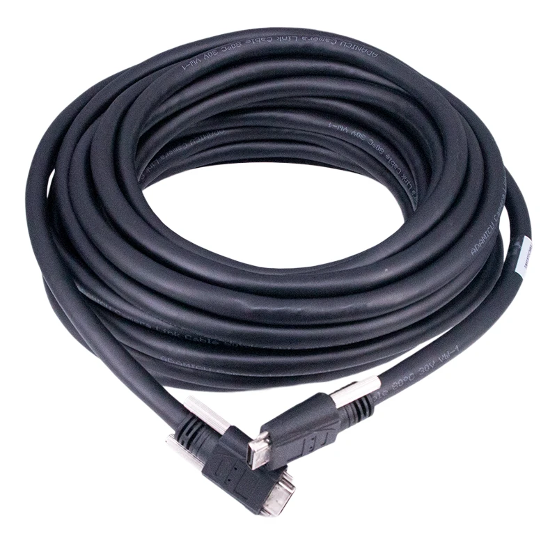 ADAMICU SCSI SDR 26pin Tin Plated Copper PVC Insulated 1m Black IP67 Camera Link Cable Machine Vision Electronic Wiring Harness