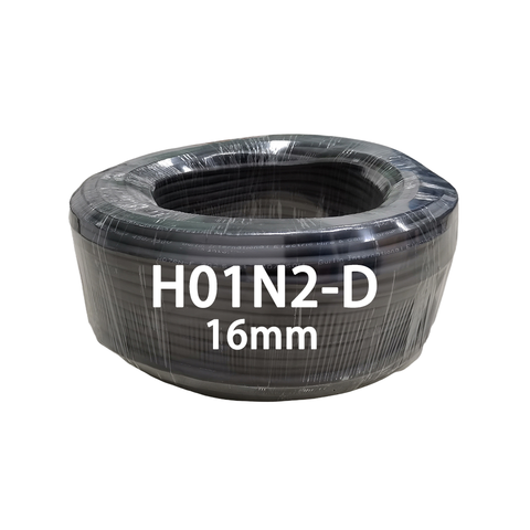 H01N2-D Flexible Rubber Welding Cable Single Core Stranded Copper Conductor Heavy Duty Oil Resistant 16-95mm2