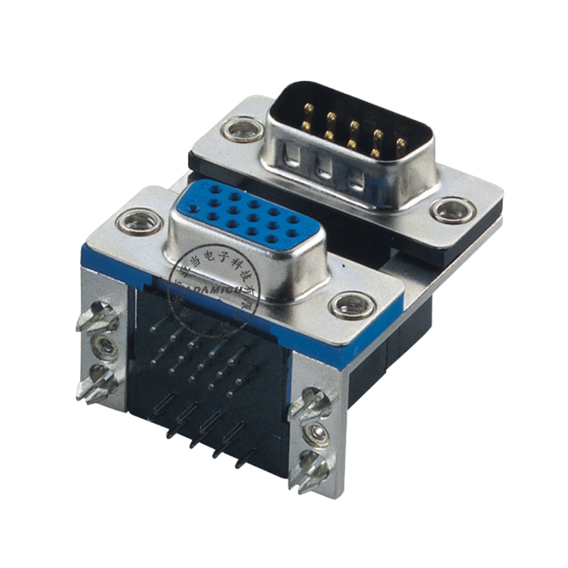 Male and Female DB9 DB15 VGA D-Sub Connectors for PCB Applications for PCB Assembly