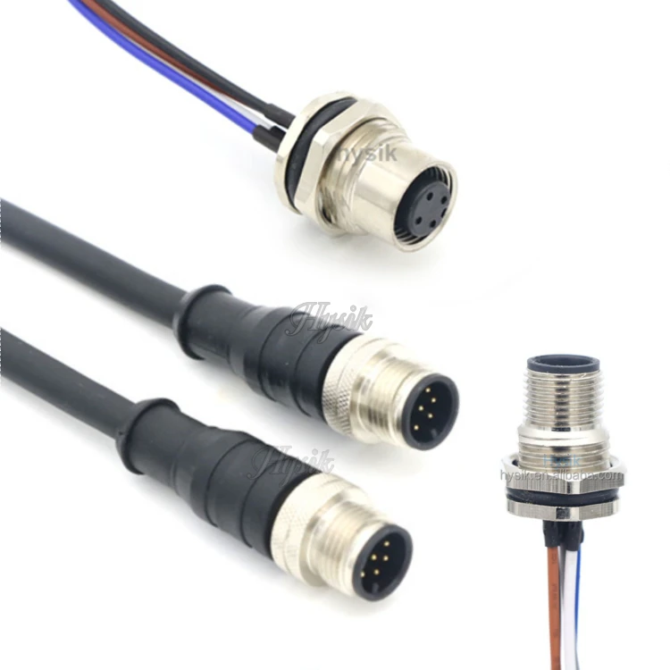 Customized Brand Logo M12 Sensor Cable Manufacturer for Global Export