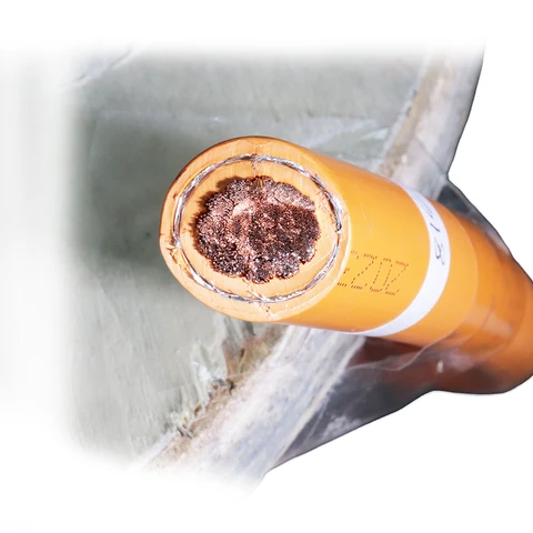 High Voltage EV Cable 50mm 70mm 95mm HV Orange Shield DC EV Cable Wire