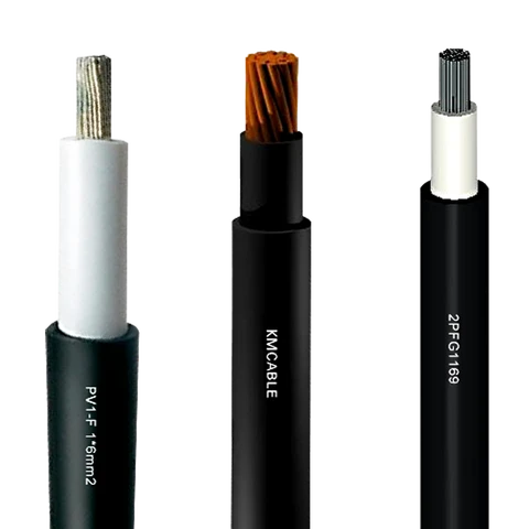 PV Solar Power Cable 16 mm 25 mm 35 Mm2 XLPO DC Solar Connecting Cable for Solar System Battery