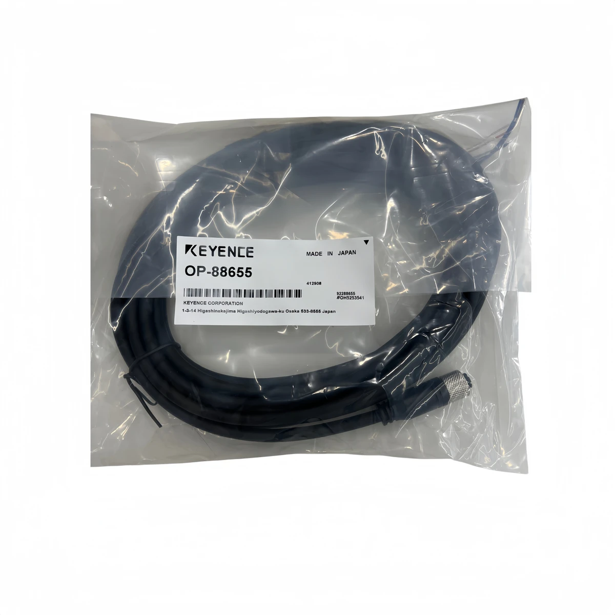 KEYENCE OP-88655 OP-88654 OP-88656 OP-88648 OP-88649 Sensor Power Cable 12-Pin 5 Vision Inspection Equipment Wiring in Stock