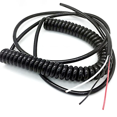 21 Core Spiral MPG Cable Wire 24AWG 26AWG Spring Cable Wire for CNC Handwheel