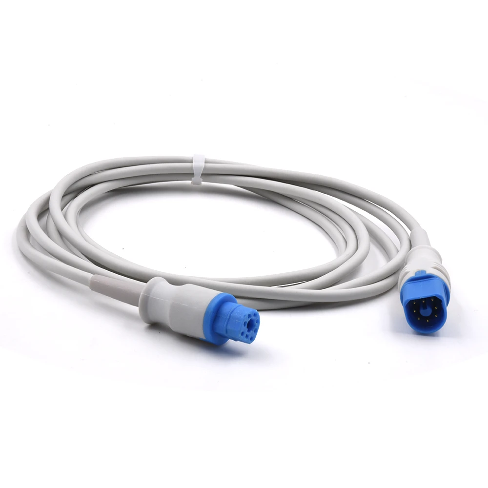 Medical TPU M1941A Spo2 Monitor Sensor Cable Adapter Cable
