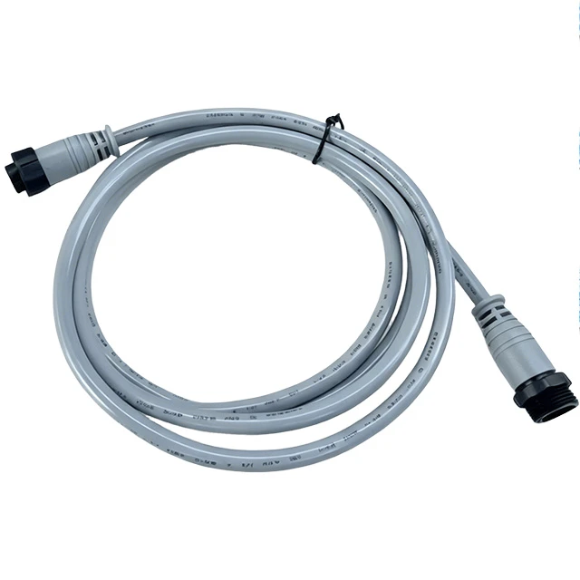 M12 Waterproof Power Cables IP67 2-8Pin Quick Connect LED Sensor Connector Cable for Outdoor CE ROHS UL Passed