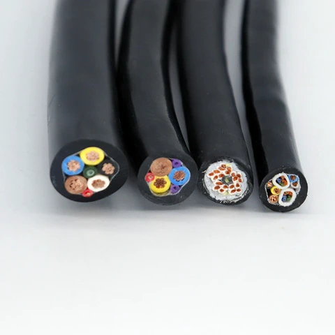 PUR-JZ Control Cable JZ500 UV Resistant 3 4 5 6 Core PUR Cable Instrument Connecting Cable