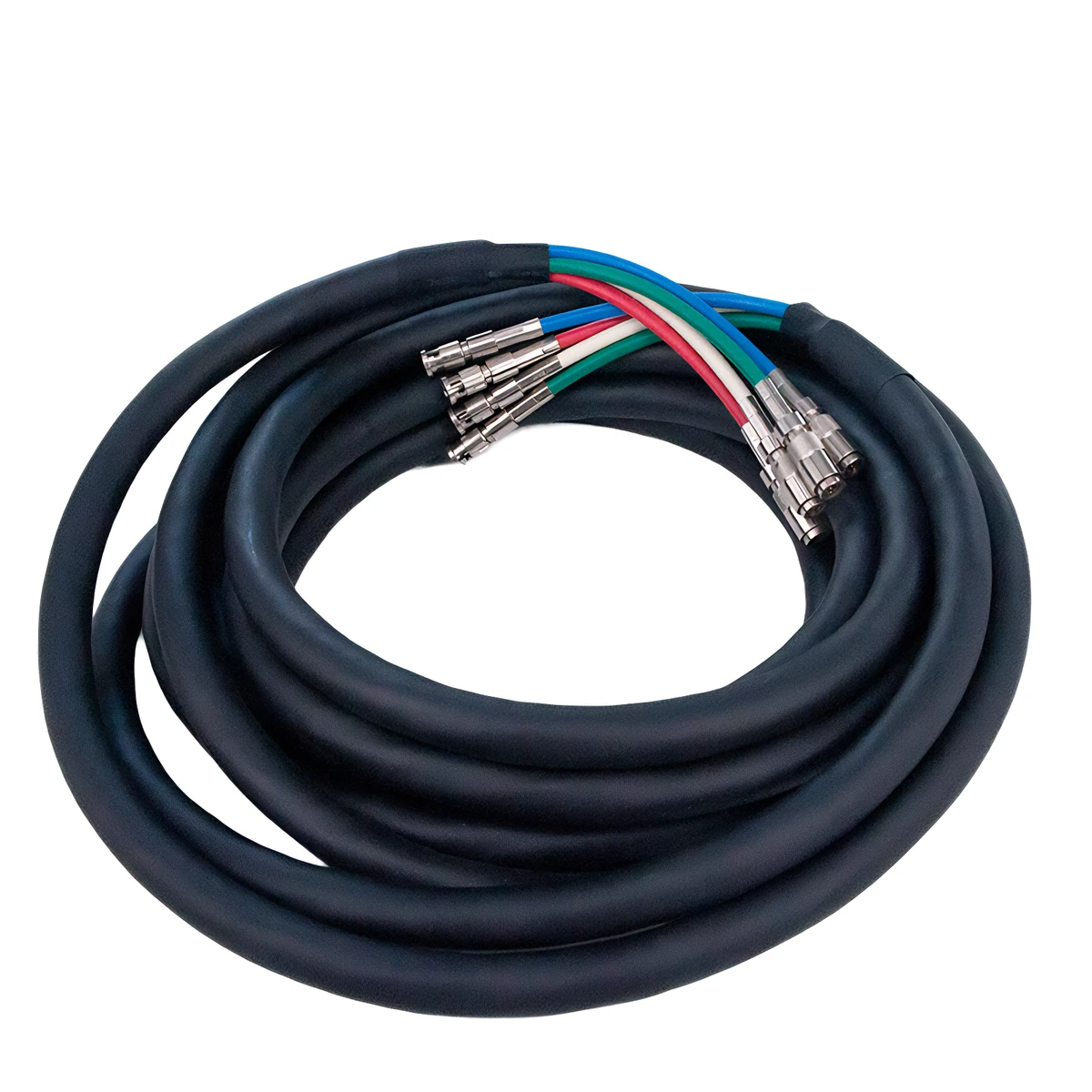 ADAMICU Customized CAT 6 Low Loss Ultra-flexible Coaxial Cable Assembly Model CXP for Communication and Testing