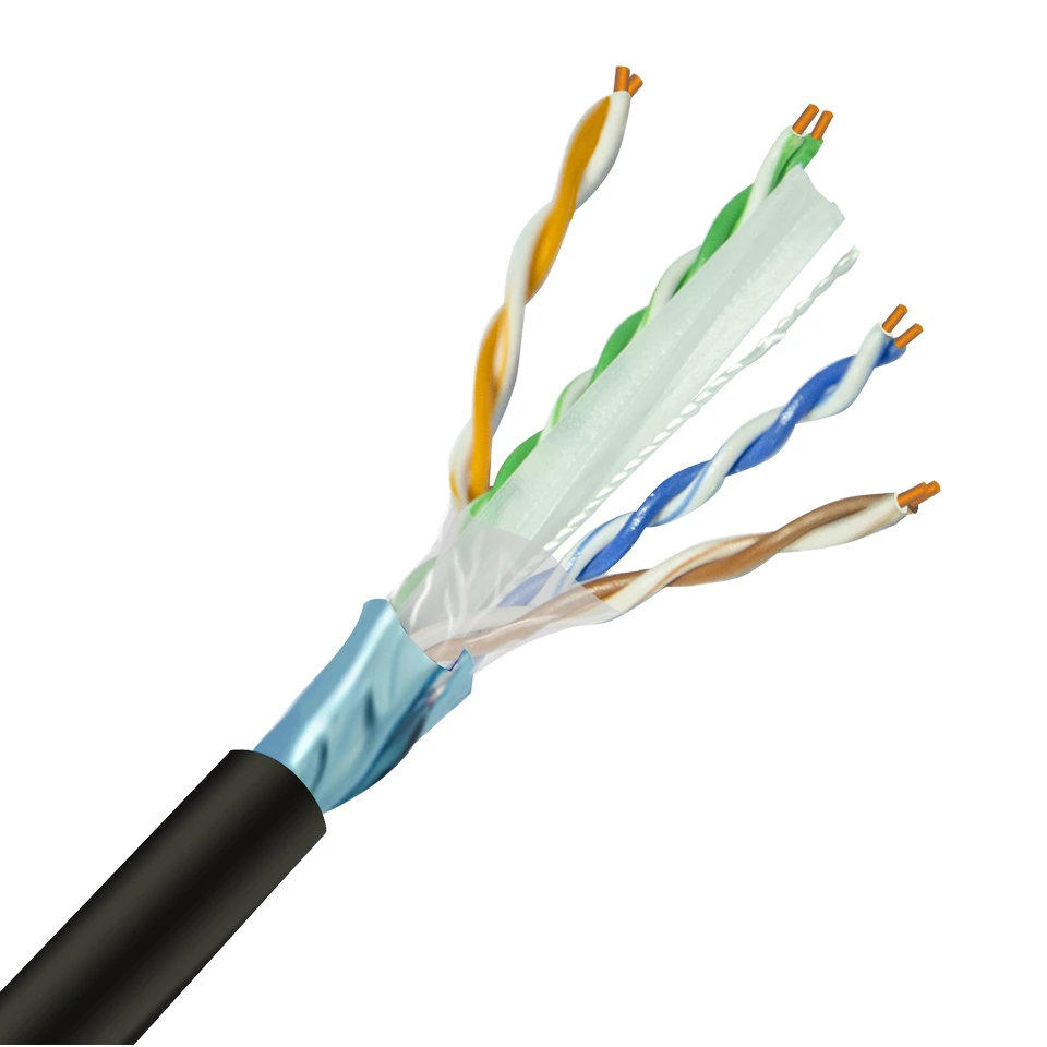 OWIRE CAT 6 F/UTP Outdoor Shielded Control Data Cable For Robotic Production Line Communication Networks