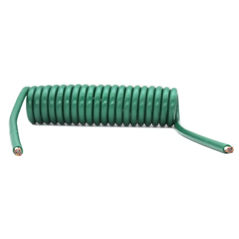 Heavy Duty SAE J1128 Semi Truck Electric Cable 7 Ways Suzi Coil Electrical Truck to Trailer Cable