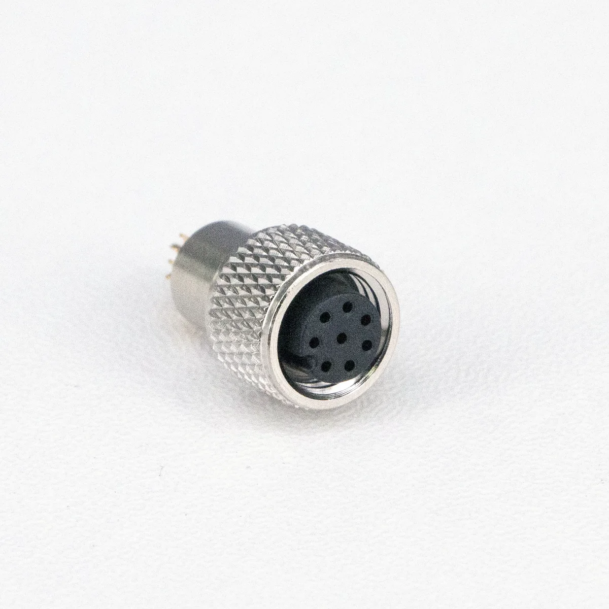 Custom M8 Connector DIN Type Short Shielded Waterproof Circular PC Housing Male/Female Metal Plastic PC/DIN with Copper Plating