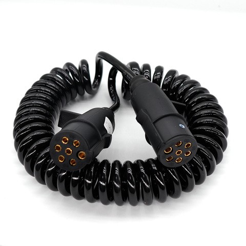 Trailer Cable 3-in-1 Abs air Transport Hose Kit Air Transport Hose Coating Corrosion-resistant Semi-truck air Transport Pipe