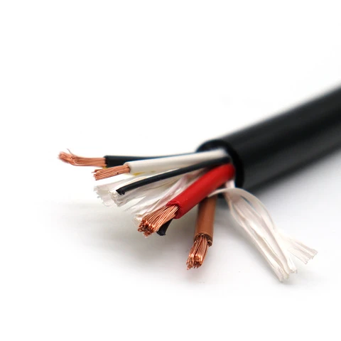 Wholesale 5 Core ABS Trailer Cable Wire 3 X 1.5mm² + 2 X 4.0mm² Heavy Duty Automotive 5 Way Trailer Light Cable