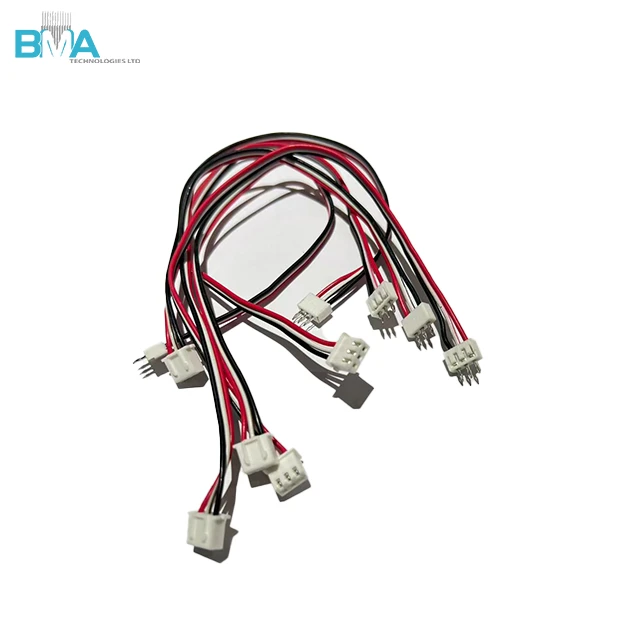 3Pin Micro Terminal Wiring Harness UL1007 24AWG Red/Black 3-Core PVC Cable For LED Module & Smart Home System