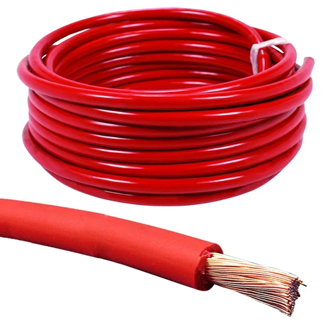 Wholesale 2awg 4 Gauge 6 Awg Battery Terminal Cable Electric Cables for Batteries