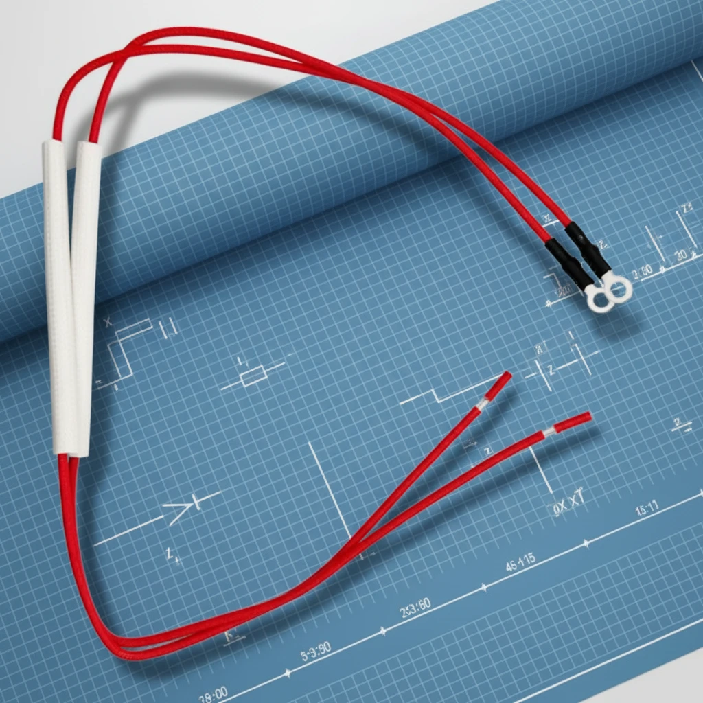 Customized Home Appliance Wire Harness and Cable Thermal Sensor Wiring Harness Copper Core Silicone Thermocouple Wire