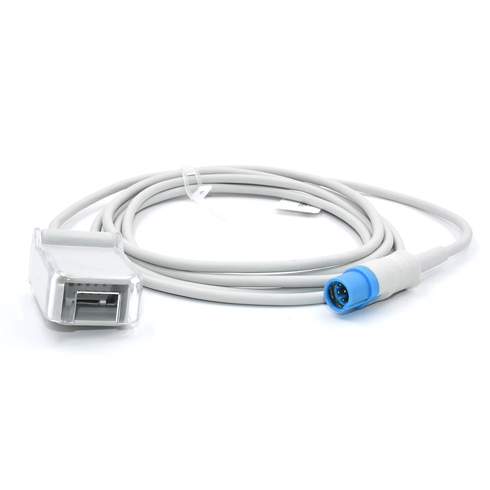 Medical Supplies Reusable Spo2 Adapter Cable SpO2 Patient Monitor Sensor Cable