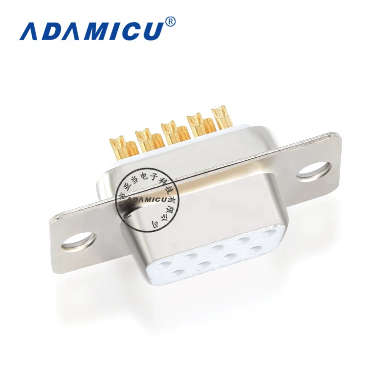 DB9 Female to Male Solder Wire Serial RS232 Connectors D-Sub Socket for Convenient Connecting