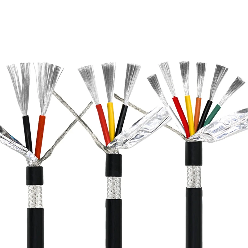 Double Shield Signal Control Cable PVC Electrical Wire Awm 2464 VW-1 Vw 1 80C 300v PVC Insulation