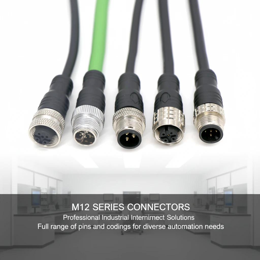 3 Pin Circular Connector IP67 Waterproof Male Female Plug Socket Standard Type Industrial Circular Connector with Pure Copper