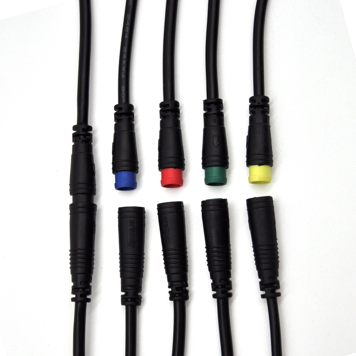Cables Cordsets M8 Round Connectors Industrial3Pin 4Pin 5Pin 6Pin 8Pin 3 4 5 6 8 Pin M8 Sensor Cables