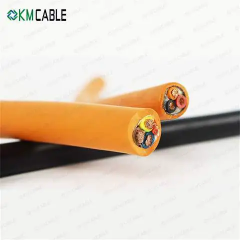 EN50620 H07BZ5-F 5x6mm TPU Power Cable 3x6mm Electrical Vehicle Charging Cable for EV Charging Station