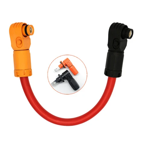 Wholesale 8mm Energy Storage Battery Connector 120A 200A High Voltage Battery Connector Cable for LiFePo4 Batteries