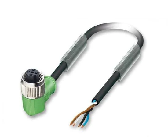 Sensor Cable M12 4 Pin M12 Cable Waterproof Connector m12 Sensor Cable with Led Pur