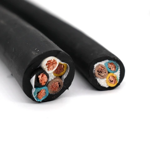 Ho7 Black Rubber Cable 3x2.5 H07rnf YZW H05rr f Ho5rr F 2\3\5 Core Flex Power Cable 5 X 6mm 3g6