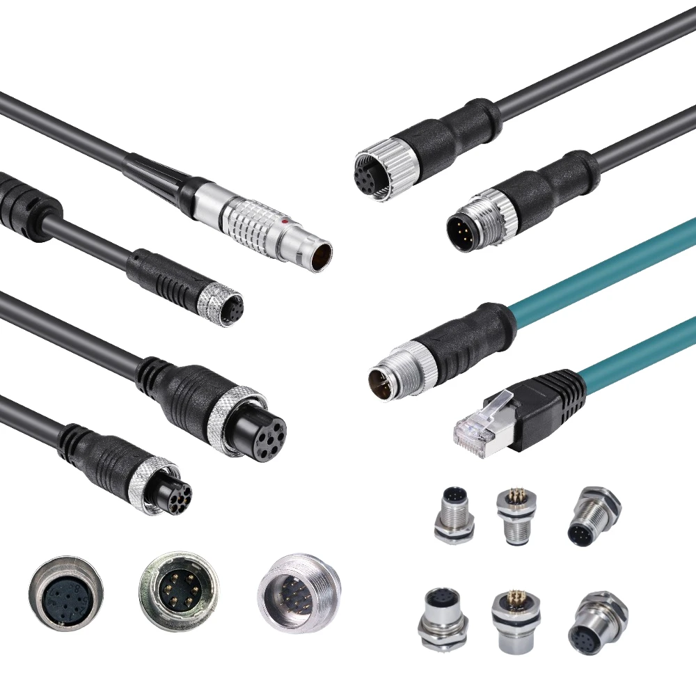 Lumberg M16 12Pin Male Front Mounting Solder Terminals 160V IP68 Chassis Plug Circular Connectors for Machine Use 0314 12