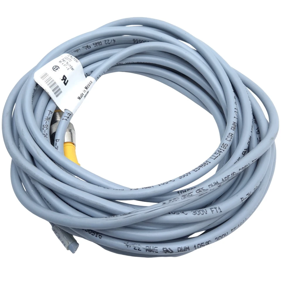 Rs 4.4t-6 Actuator Sensor Cable M12 Male Straight 4-pin to Bare End, 6m Brand New, Original Product with a One-year Warranty