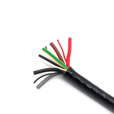 Factory Supply EVC H07BZ5-F Power and Signal Cable 3x6mm 5x6mm TPU EV Charger Wiring