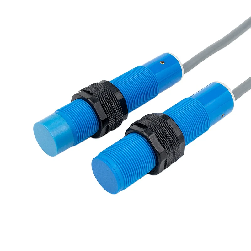 Luoshida IP67 Plastic Housing Lightweight Electrostatic Object Detection M18 Cylindrical Capacitive Proximity Sensor with Cable