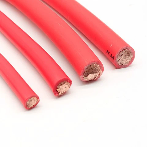 Battery Cable 2awg 4awg 6awg 1/0 2/0 America Style Dc Single Core Power Cable