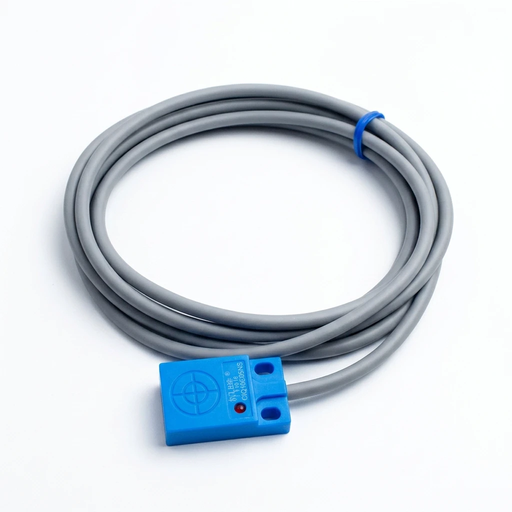 2 Meters PVC Cable Q18C Thin Square Housing Fast Response for Packaging Machinery Material Detection Capacitive Proximity Sensor