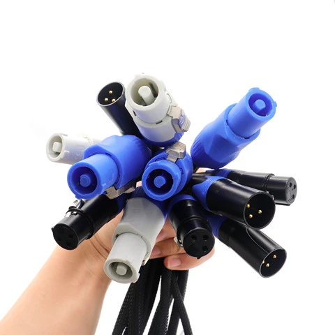 Wholesale Outdoor Waterproof Powercon Connector 3 Pin 20A Male Female Plug LED Electrical Power Connector