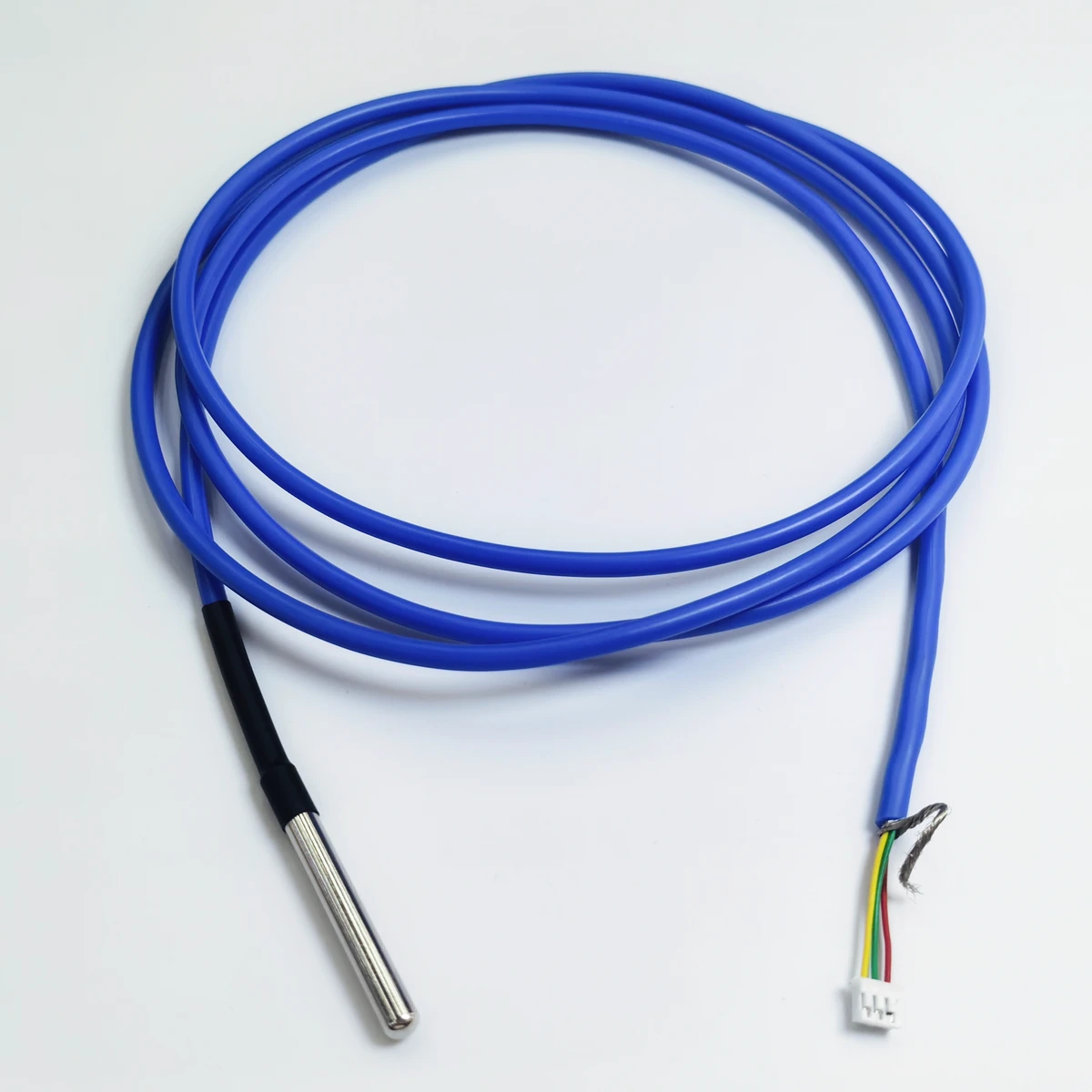 Custom DS18B20 Temperature Sensor Temperature Probe Stainless Steel Package Cable Waterproof Digital Thermostat Sensor Cable