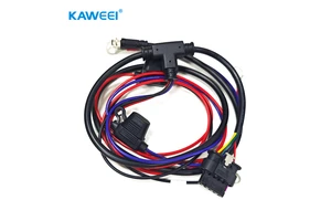 Custom Sensor Cable with O-Ring Terminal Waterproof Cable Assembly for Industrial Equipment Use