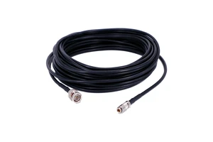 ADAMICU OEM 25ohm Impedance CoaXPress Cable Assembly with BNC to DIN Connectors Solid Pure Copper Conductor for Communication