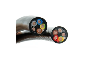 Manufacture OEM EVC Cable H07BZ5-F 3x6mm 5x6mm TPU EV Charger Connecting Cable for EV Charging Station