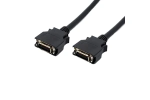 KinKuo 1M SCSI 20-Pin Male to Male Cable with ABS Hood Stranded Conductor and PVC Insulation MDR Cable