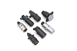 Trailer Connector Euro American Style 3pin 4pin 6pin 7pin 13pin Semi-Trailer Socket Plug Adapter