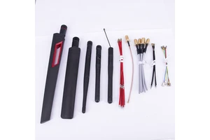 2.5 DBi 2.4G 4G 5G 5.8G SMaD Male Universal WiFi Antenna with Vertical Polarization RF Connector Mini SMD Female Pigtail Cable
