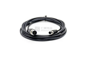 Power Male and Famale 5 Pin Sensor Cable P5 M12 10m