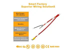 Robot Wiring Harness With Wiber X2 Sensor Cable and Viber X2 Sensor Cable for Robot Vibration Monitoring System