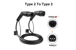 32A 22kW Type2 to Type2 EV Charging Cable, IEC 62196-2 Electric Vehicle Charging Cable for European Commercial Use