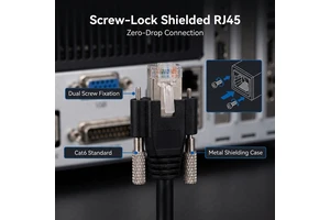 8p Female to RJ45 Ethernet Cable Machine for CCD Industrial Camera Provide Highest Fidelity for Long Distance Data Transmission