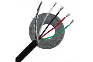 Load Cell Cable 24AWG Tinned Copper Conductor Load Cell Sensor Cable 4 5 6 Core for Weighing Indicator Junction Box